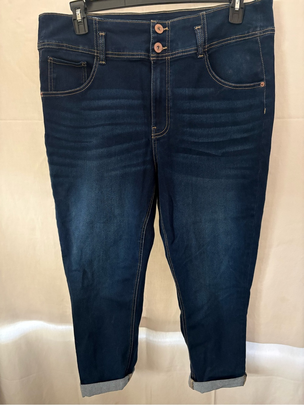No Boundaries Dark Indigo Slim Stretch Jeans